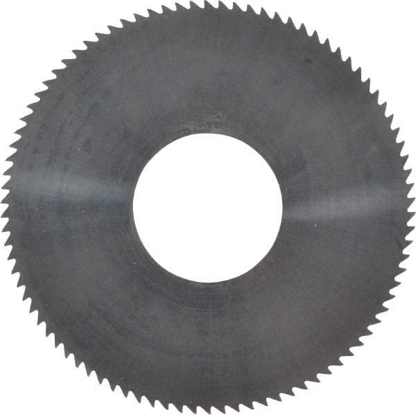 Made in USA - 1-3/4" Diam x 0.01" Blade Thickness x 5/8" Arbor Hole Diam, 90 Tooth Slitting and Slotting Saw - Arbor Connection, Solid Carbide, Concave Ground - Best Tool & Supply