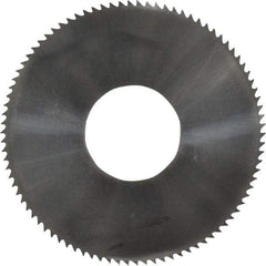 Made in USA - 1-3/4" Diam x 0.016" Blade Thickness x 5/8" Arbor Hole Diam, 90 Tooth Slitting and Slotting Saw - Arbor Connection, Solid Carbide, Concave Ground - Best Tool & Supply