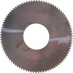 Made in USA - 1-3/4" Diam x 0.045" Blade Thickness x 5/8" Arbor Hole Diam, 90 Tooth Slitting and Slotting Saw - Arbor Connection, Solid Carbide, Concave Ground - Best Tool & Supply