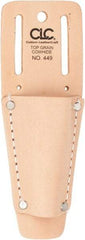 CLC - 1 Pocket Knife Holster - Leather, Tan - Best Tool & Supply