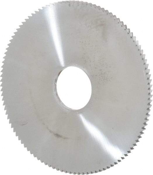 Made in USA - 2" Diam x 1/16" Thick, 1/2" Arbor Hole Diam, 110 Teeth, Solid Carbide Jeweler's Saw - Uncoated - Best Tool & Supply