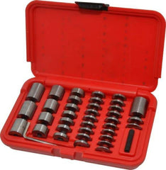 SPI - 36 Piece, 0.05 to 1", Steel Spacer Block Set - Round, 0.0001" Tolerance - Best Tool & Supply