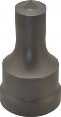 Cleveland Steel Tool - 9/16 Inch Diameter Round Ironworker Punch - 1-1/32 Inch Body Diameter, 1-5/32 Inch Head Diameter, 1-15/16 Inch Overall Length - Best Tool & Supply