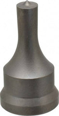 Cleveland Steel Tool - 7/16 Inch Diameter Round Ironworker Punch - 1-1/16 Inch Body Diameter, 1.24 Inch Head Diameter, 2-3/16 Inch Overall Length - Best Tool & Supply