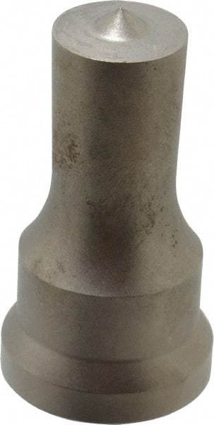 Cleveland Steel Tool - 3/4 Inch Diameter Round Ironworker Punch - 1-1/16 Inch Body Diameter, 1.24 Inch Head Diameter, 2-3/16 Inch Overall Length - Best Tool & Supply