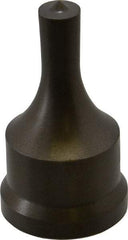 Cleveland Steel Tool - 7/16 Inch Diameter Round Ironworker Punch - 1-7/32 Inch Body Diameter, 1-3/8 Inch Head Diameter, 2-3/8 Inch Overall Length - Best Tool & Supply