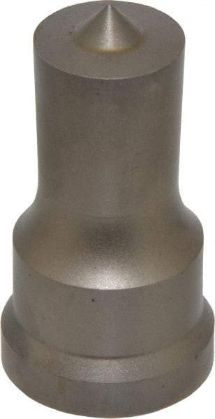 Cleveland Steel Tool - 15/16 Inch Diameter Round Ironworker Punch - 1-7/32 Inch Body Diameter, 1-3/8 Inch Head Diameter, 2-3/8 Inch Overall Length - Best Tool & Supply