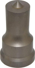 Cleveland Steel Tool - 15/16 Inch Diameter Round Ironworker Punch - 1-7/32 Inch Body Diameter, 1-3/8 Inch Head Diameter, 2-3/8 Inch Overall Length - Best Tool & Supply