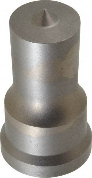 Cleveland Steel Tool - 1 Inch Diameter Round Ironworker Punch - 1-7/32 Inch Body Diameter, 1-3/8 Inch Head Diameter, 2-3/8 Inch Overall Length - Best Tool & Supply