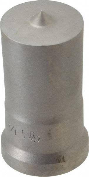 Cleveland Steel Tool - 1-1/4 Inch Diameter Round Ironworker Punch - 1-7/32 Inch Body Diameter, 1-3/8 Inch Head Diameter, 2-3/8 Inch Overall Length - Best Tool & Supply