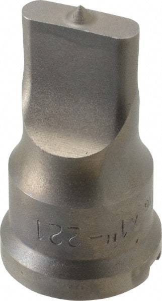 Cleveland Steel Tool - 5/16 Inch Wide Oblong Ironworker Punch - 1-7/32 Inch Body Diameter, 1-3/8 Inch Head Diameter, 2-3/8 Inch Overall Length - Best Tool & Supply