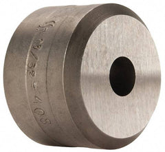 Cleveland Steel Tool - 13/32 Inch Diameter Round Ironworker Die - 1-1/2 Inch Head Diameter, 1 Inch Head Height - Best Tool & Supply