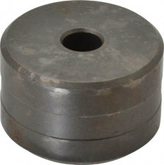 Cleveland Steel Tool - 9/32 Inch Diameter Round Ironworker Die - 1-13/16 Inch Head Diameter, 1-1/8 Inch Head Height - Best Tool & Supply