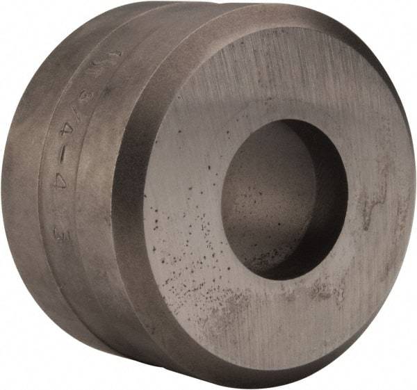 Cleveland Steel Tool - 3/4 Inch Diameter Round Ironworker Die - 1-13/16 Inch Head Diameter, 1-1/8 Inch Head Height - Best Tool & Supply