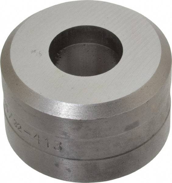 Cleveland Steel Tool - 25/32 Inch Diameter Round Ironworker Die - 1-13/16 Inch Head Diameter, 1-1/8 Inch Head Height - Best Tool & Supply