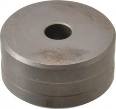 Cleveland Steel Tool - 3/8 Inch Diameter Round Ironworker Die - 2 Inch Head Diameter, 1 Inch Head Height - Best Tool & Supply