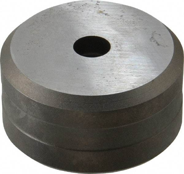 Cleveland Steel Tool - 13/32 Inch Diameter Round Ironworker Die - 2 Inch Head Diameter, 1 Inch Head Height - Best Tool & Supply