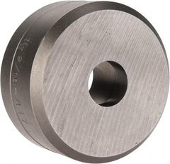 Cleveland Steel Tool - 9/16 Inch Diameter Round Ironworker Die - 2 Inch Head Diameter, 1 Inch Head Height - Best Tool & Supply