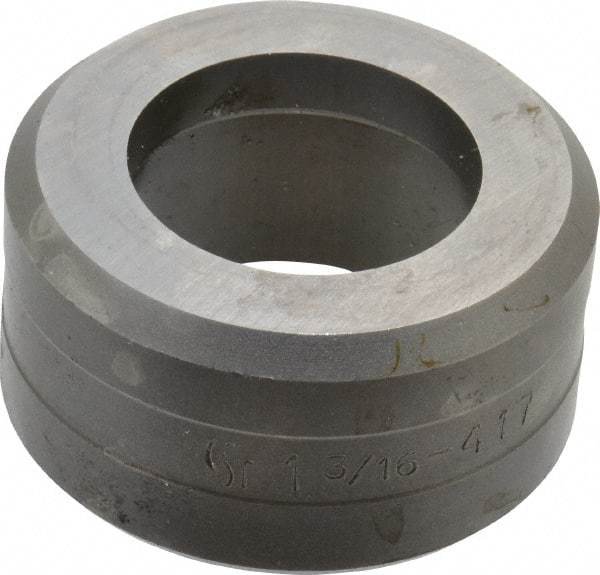 Cleveland Steel Tool - 1-3/16 Inch Diameter Round Ironworker Die - 2 Inch Head Diameter, 1 Inch Head Height - Best Tool & Supply