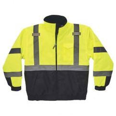 8377 L LIME QUILTED BOMBER JACKET - Best Tool & Supply