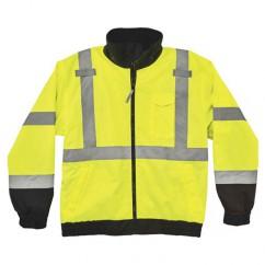 8379 3XL LIME LINED BOMBER JACKET - Best Tool & Supply