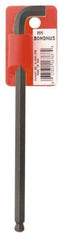 Bondhus - 10mm Hex, Short Arm, Ball End Hex Key - 7-49/64" OAL, Protanium High Torque Steel, Metric System of Measurement - Best Tool & Supply