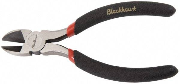 Blackhawk by Proto - 6-1/2" OAL, 10 AWG Capacity, Diagonal Cutter - 13/16" Jaw Length x 7/8" Jaw Width, Cushion Grip Handle - Best Tool & Supply