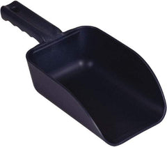 Remco - 32 oz Blue Polypropylene & Semi-Ferrous Additive Flat Bottom Scoop - 4.3" Wide x 3" Deep Bowl, 11-1/2" OAL - Best Tool & Supply