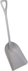 Remco - 17-1/8" High Square Plastic Shovel - 27" Long D-Grip Handle - Best Tool & Supply