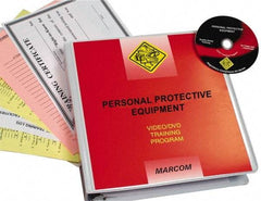 Marcom - Personal Protective Equipment, Multimedia Training Kit - 18 Minute Run Time DVD, English and Spanish - Best Tool & Supply