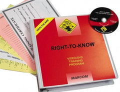 Marcom - Right to Know for Healthcare Facilities, Multimedia Training Kit - 21 Minute Run Time DVD, English and Spanish - Best Tool & Supply