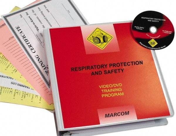 Marcom - Respiratory Protection and Safety, Multimedia Training Kit - DVD, English - Best Tool & Supply