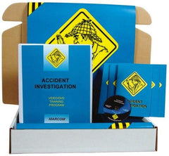 Marcom - Accident Investigation, Multimedia Training Kit - 13 Minute Run Time DVD, English and Spanish - Best Tool & Supply