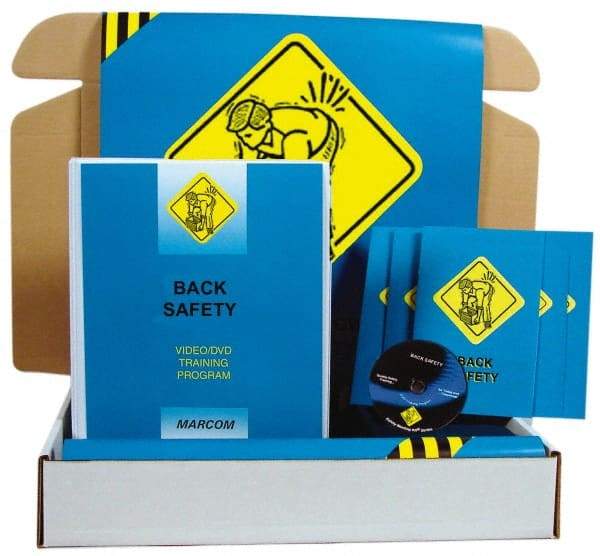 Marcom - Back Safety, Multimedia Training Kit - DVD, English and Spanish - Best Tool & Supply