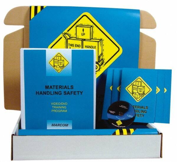 Marcom - Materials Handling Safety, Multimedia Training Kit - 14 Minute Run Time DVD, English and Spanish - Best Tool & Supply