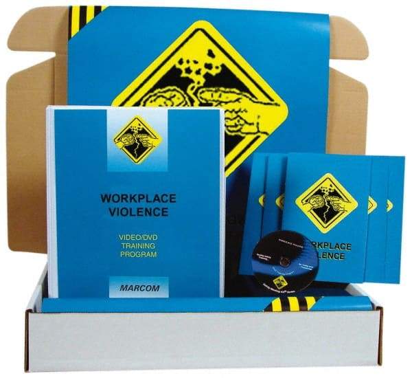 Marcom - Workplace Violence, Multimedia Training Kit - 14 Minute Run Time DVD, English and Spanish - Best Tool & Supply