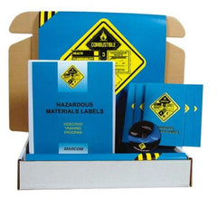 Marcom - Hazardous Materials Labels, Multimedia Training Kit - 22 Minute Run Time DVD, English and Spanish - Best Tool & Supply