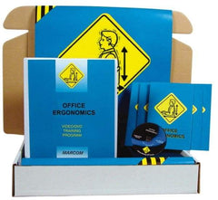 Marcom - Office Ergonomics, Multimedia Training Kit - 21 Minute Run Time DVD, English and Spanish - Best Tool & Supply