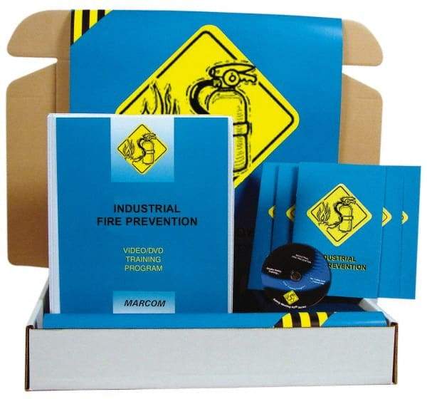 Marcom - Industrial Fire Prevention, Multimedia Training Kit - 22 Minute Run Time DVD, English and Spanish - Best Tool & Supply