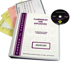 Marcom - Flammables & Explosives in the Laboratory, Multimedia Training Kit - DVD, English - Best Tool & Supply