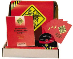 Marcom - Supported Scaffolding Safety, Multimedia Training Kit - 20 Minute Run Time DVD, English and Spanish - Best Tool & Supply