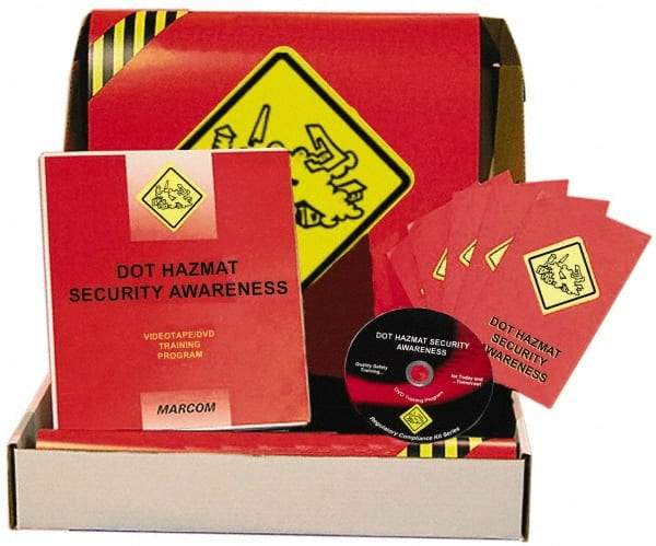 Marcom - DOT HazMat Security Awareness, Multimedia Training Kit - DVD, English - Best Tool & Supply