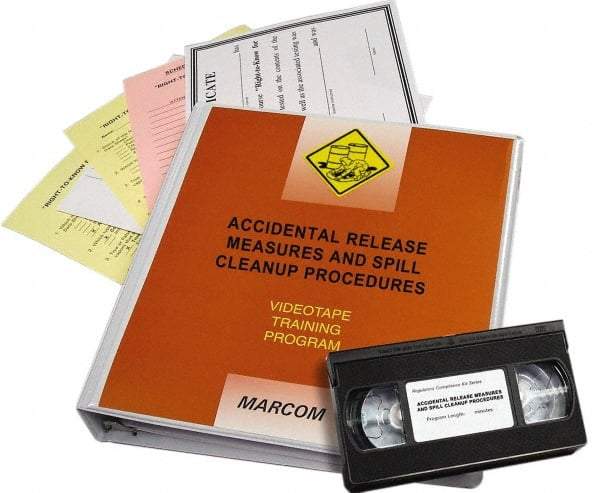 Marcom - Introduction to HAZWOPER Retraining, Multimedia Training Kit - 23 min Run Time DVD, English & Spanish - Best Tool & Supply