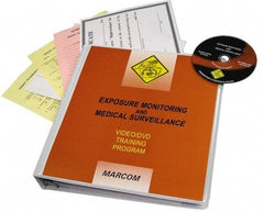 Marcom - Exposure Monitoring & Medical Surveillance, Multimedia Training Kit - 20 min Run Time DVD, English & Spanish - Best Tool & Supply