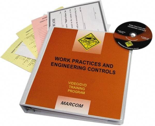 Marcom - Work Practices & Engineering Controls, Multimedia Training Kit - 18 min Run Time DVD, English & Spanish - Best Tool & Supply