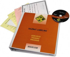 Marcom - HazMat Labeling, Multimedia Training Kit - 21 min Run Time DVD, English & Spanish - Best Tool & Supply