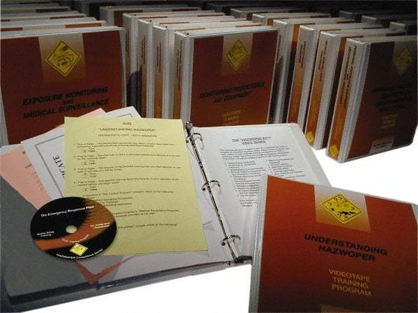 Marcom - All HAZWOPER Series Courses, Multimedia Training Kit - DVD, 23 Courses, English & Spanish - Best Tool & Supply