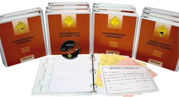 Marcom - Emergency Response: HazMat Technician Series, Multimedia Training Kit - DVD, 11 Course, English & Spanish - Best Tool & Supply