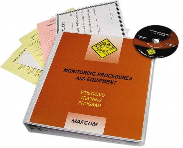 Marcom - Monitoring Procedures and Equipment, Multimedia Training Kit - 18 min Run Time DVD, English & Spanish - Best Tool & Supply