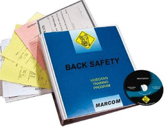 Marcom - Back Safety, Multimedia Training Kit - 21 Minute Run Time DVD, English and Spanish - Best Tool & Supply